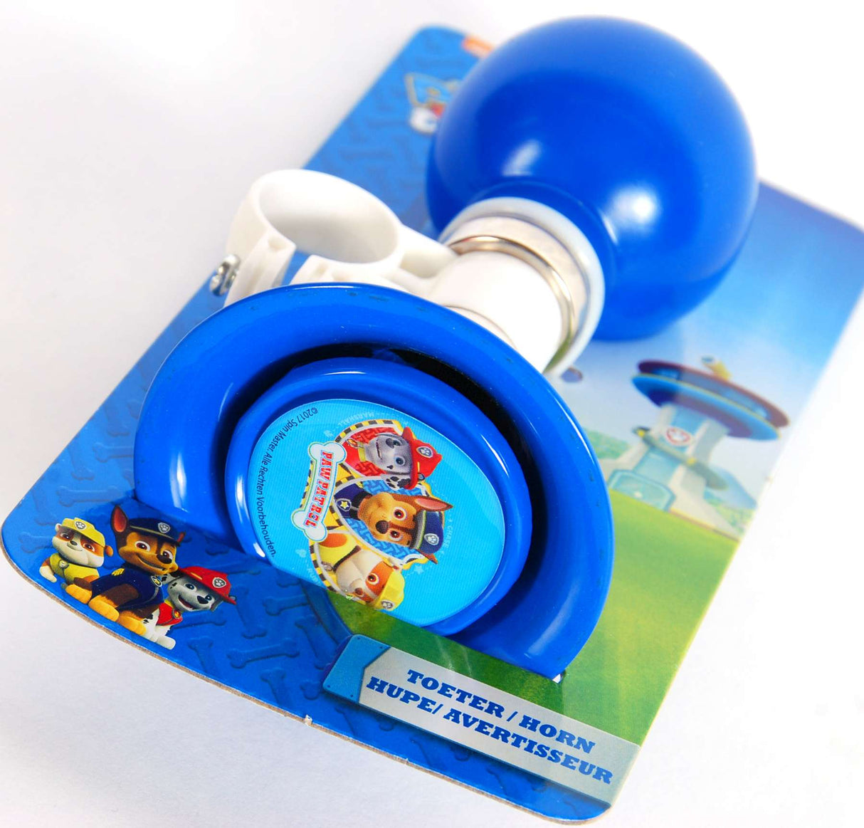 Nickelodeon Fietstoeter 13 cm blauw