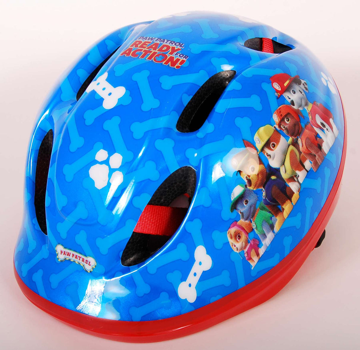 PAW PATROL Pojkar cykelhjälm blå röd 51-55 cm