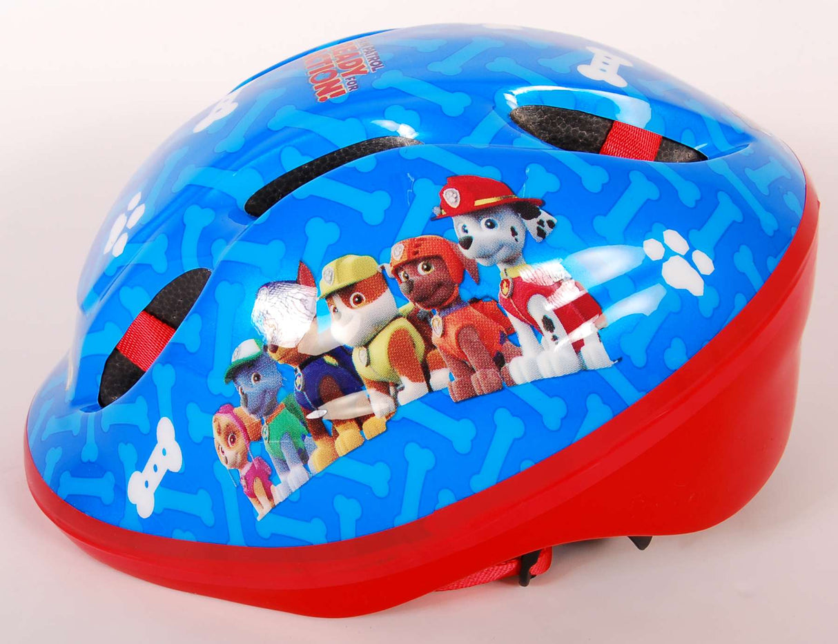 PAW PATROL Pojkar cykelhjälm blå röd 51-55 cm