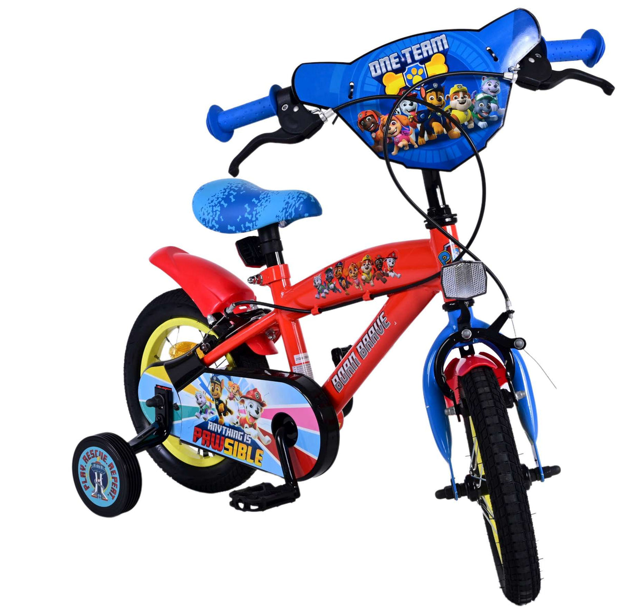 Paw Patrol Children's Bike Boys 12 palců dvě ruční brzdy