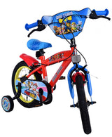 Paw Patrol Children's Bike Boys 14 palcové dvě ruční brzdy