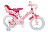 Disney Princess Children's Bike Girls 14 pouces rose deux freins à deux mains