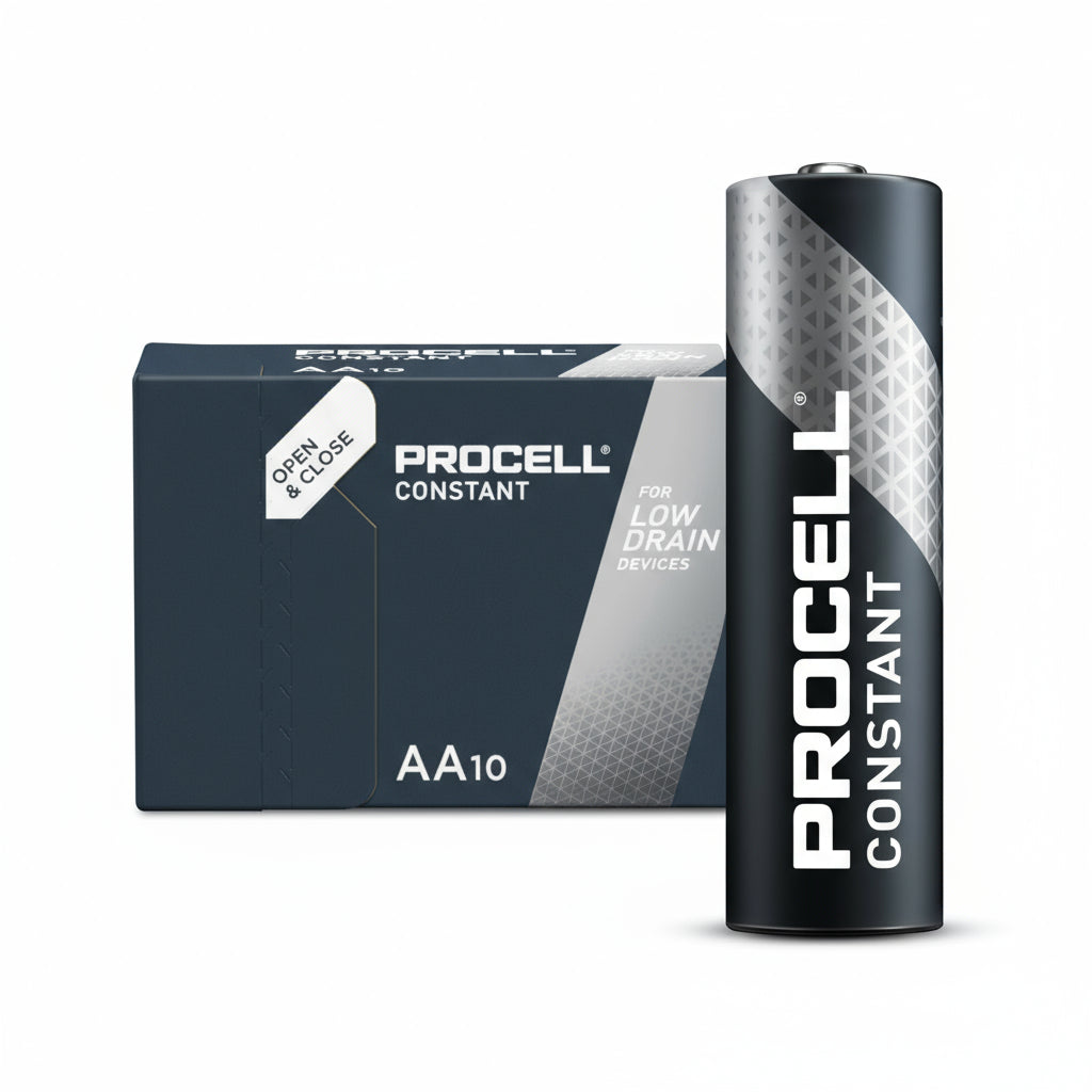 Battery sales europe b.v. battery duracell procell mn1500 lr6 aa w.p. - 100 pieces