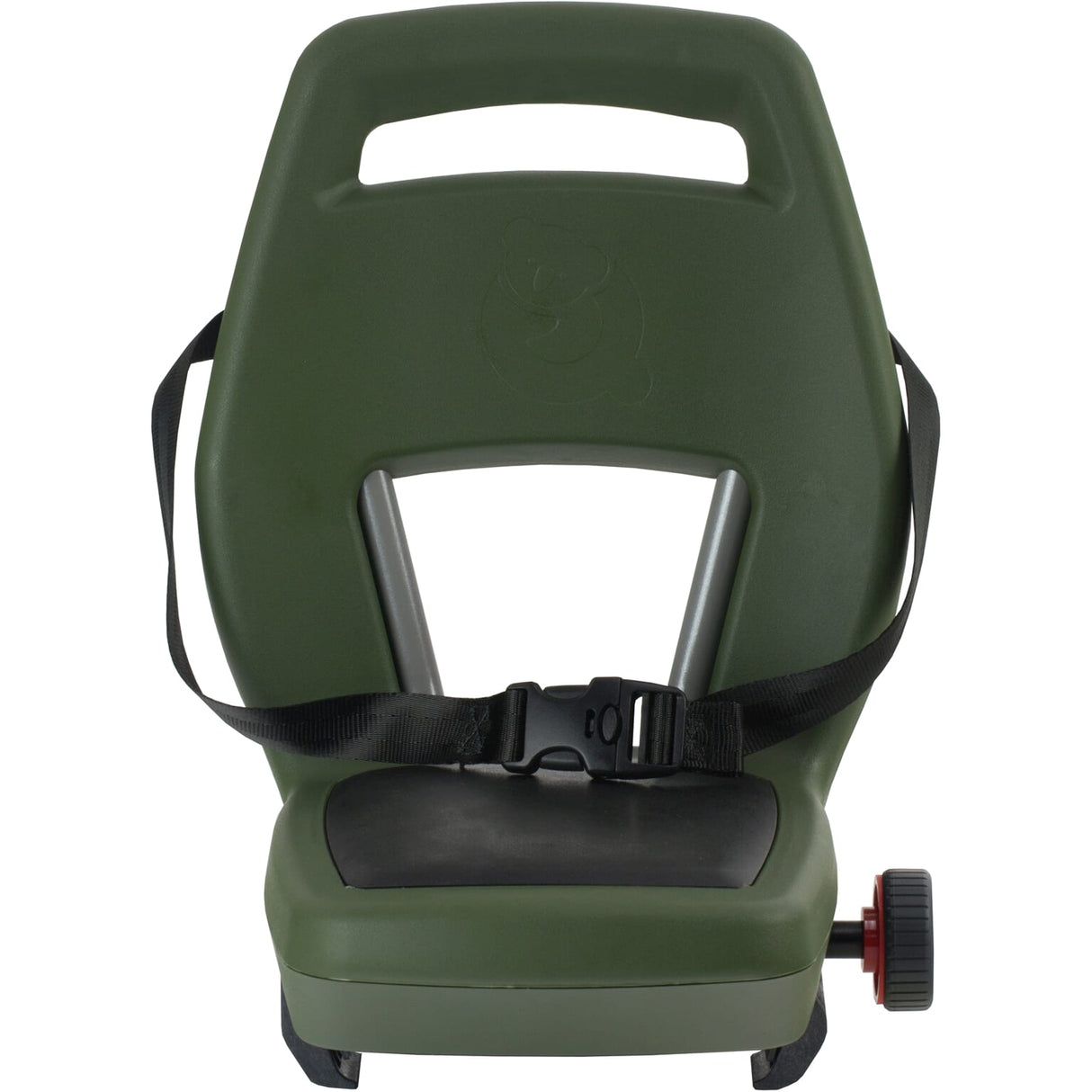 Qibbel Q343 Asiento trasero 6+ Junior con reposapiés y placas de protección verde