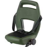 Asiento trasero de Qibbel Junior 6+ Footrest + Belt Army Green Black