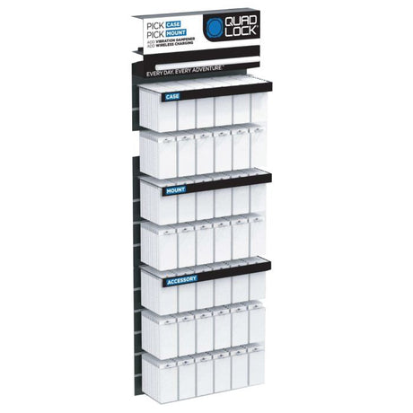 Quad Lock Lamellen Wanddisplay