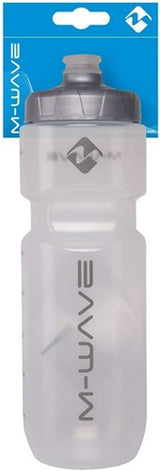 M-wave water bottle 750cc transparent gray
