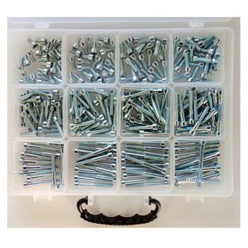 BOFIX 214691 Box Range av 12 ämnen Allen Bolts Galvanized