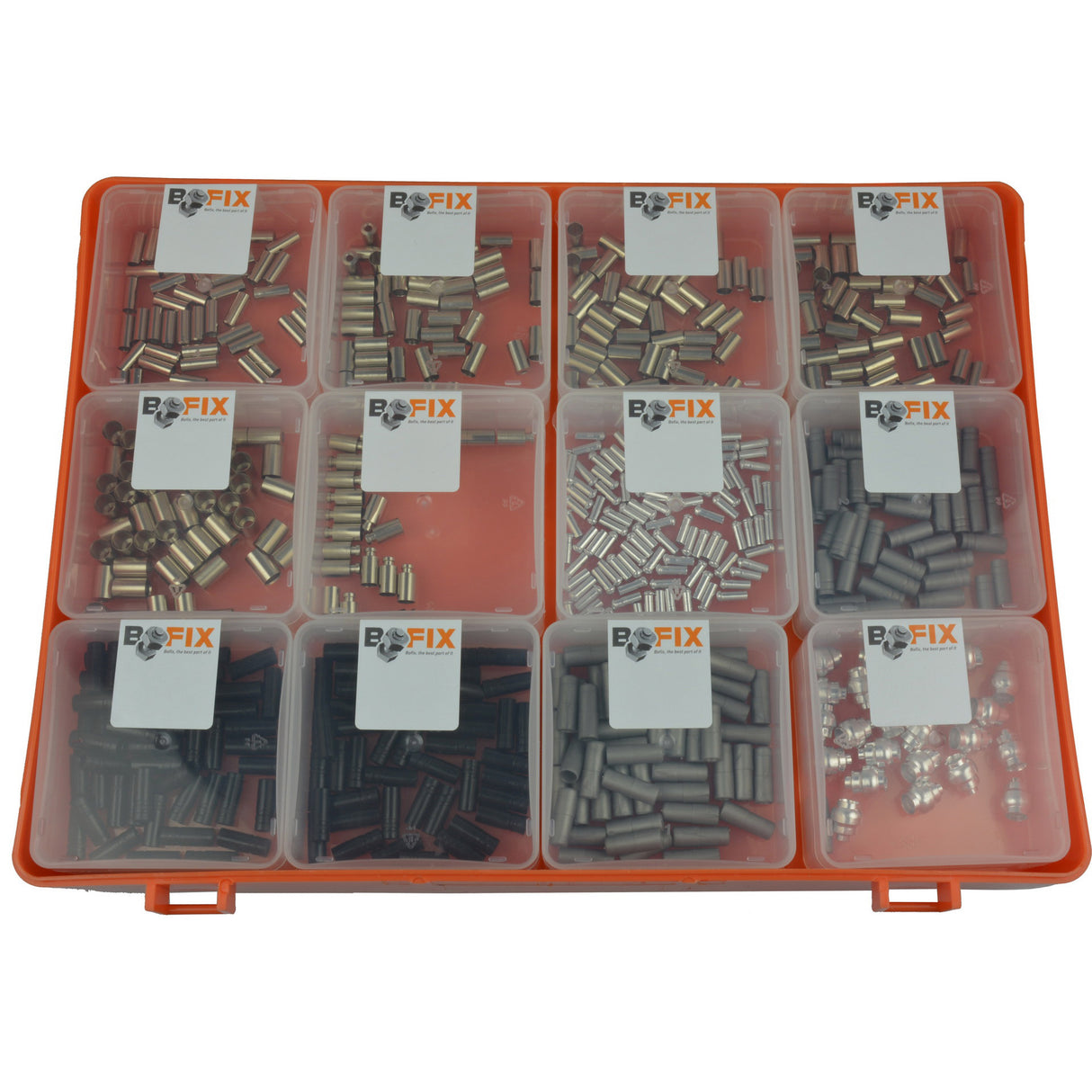 Bofix 242900 Box Range 12 Chapeaux de câble de sujet