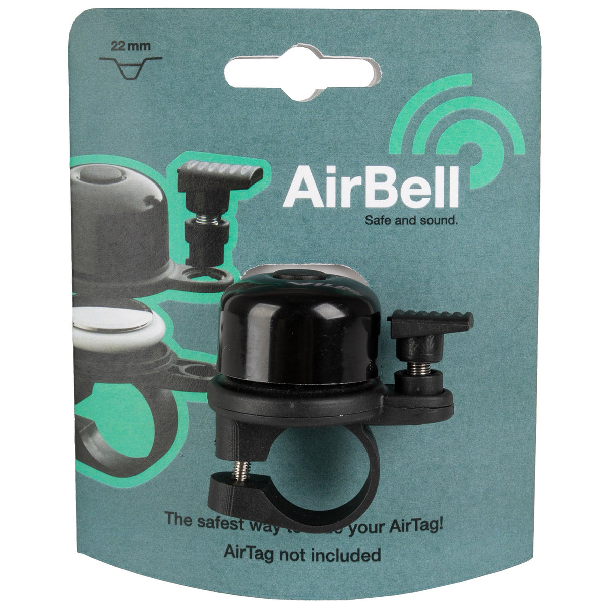 Airbell Ring for Airtag 22mm (Airtag ikke inkluderet)