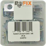 Bofix Speednut con filo M6 (25 pezzi)