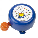 bicycle bell Miffy on bicycle 60 mm blue