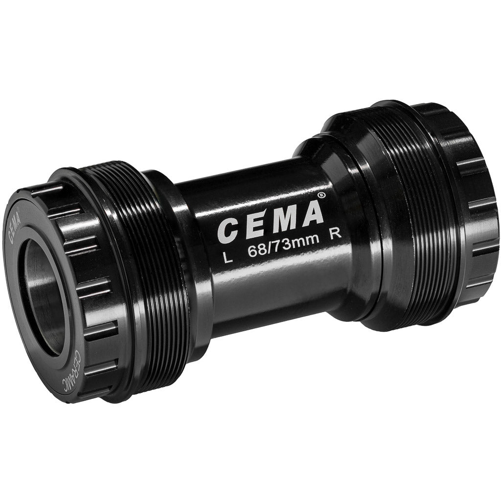 Cema Bracketas T47 Shimano-Ceramic-Black