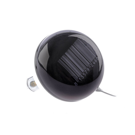 Nv ding dong bel 60mm stipes schwarz mit barcode card