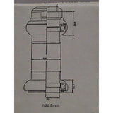 Tecora E Ball Head Set1 1 1 8 pulgadas Carto de alambre Alu 30.0 Cono pulido