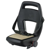 Back seat junior 6+ footrest + belt kaki