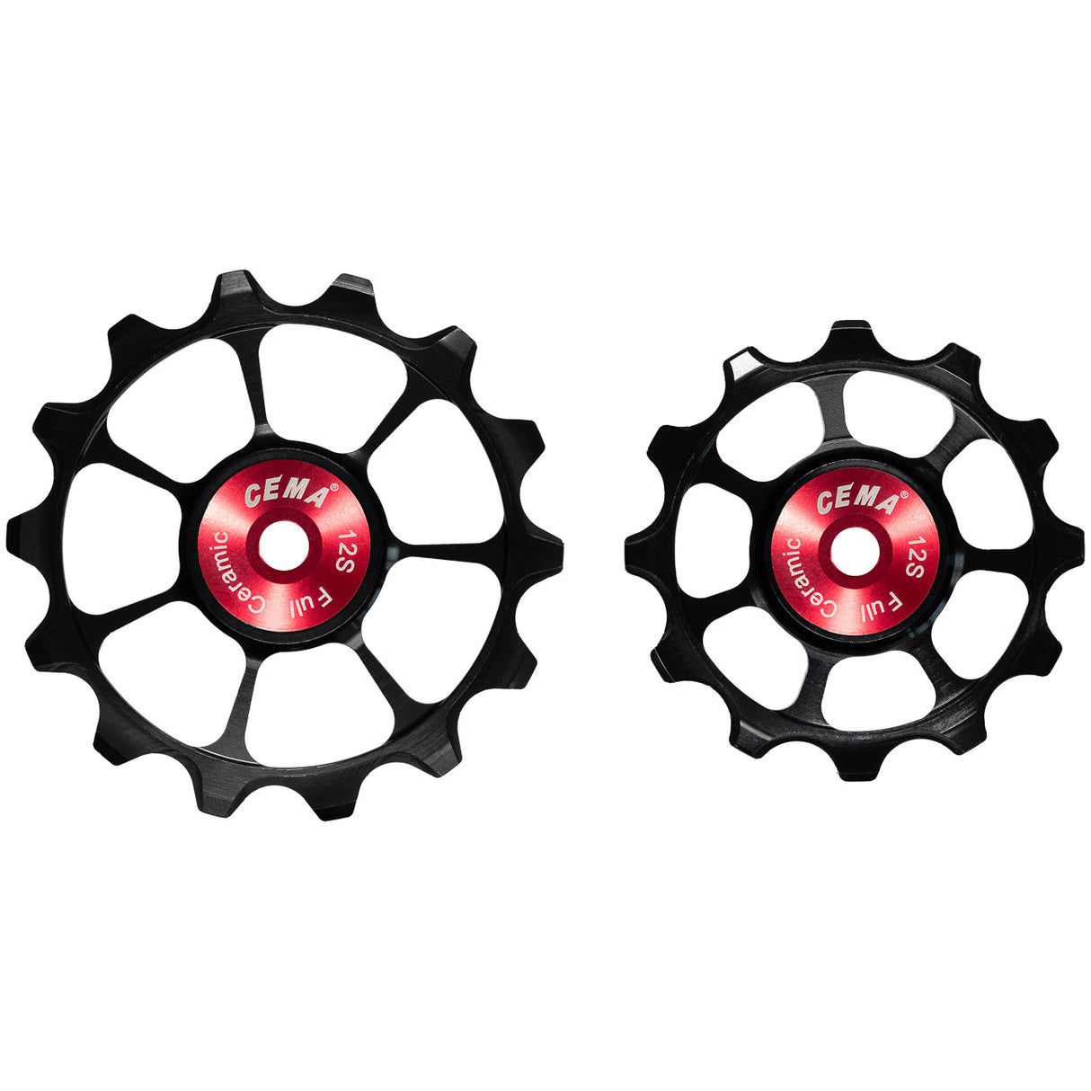 Cema Deraaleur Swies Full Ceramic SRAM AXS 12V sort