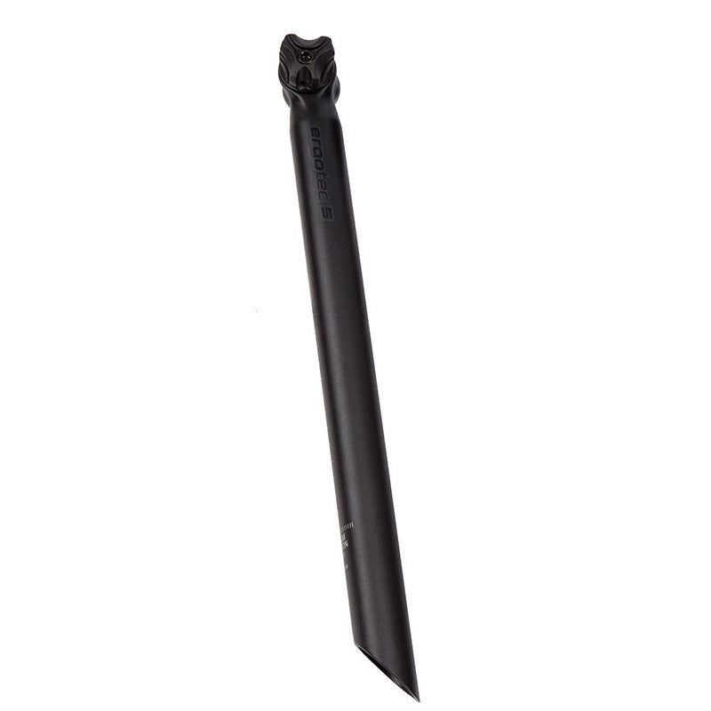 Ergotec seat post Viper 0 ° 27.2 x 400 Black Mat