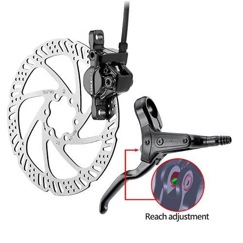 Conjunto de freio a disco zoom hidro direito HB-875 1800mm