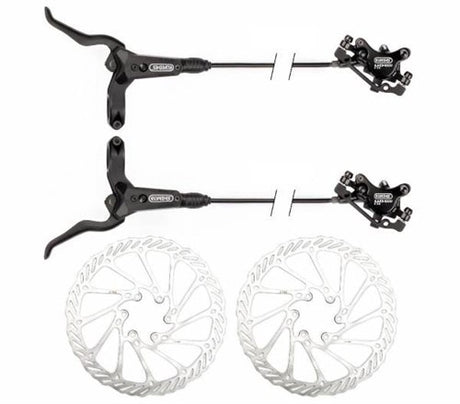 QB0605A Elvedes skivebremsesett hydraulisk