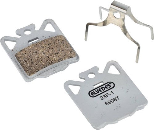 Elvedes skivbromsblock set för Campagnolo - Gray (1 par)