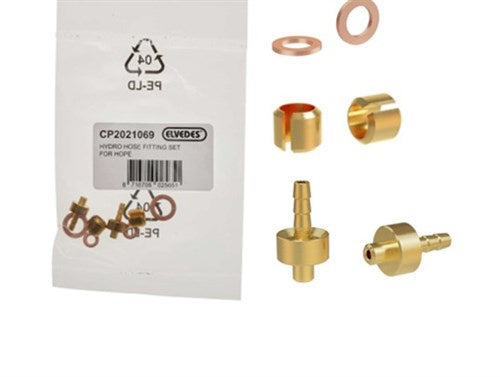Elvedes brake elv hope brake hose connection kit