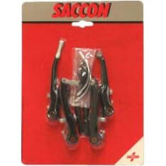 Saccon V-Brake Set para + Auther Black