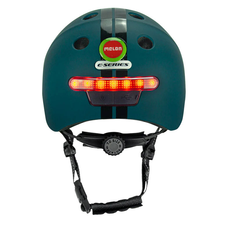 Melonenhelm mit Beleuchtung E-Serie Nightliner M-L