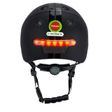 Melon helmet with lighting e-series black ice xl-xxl