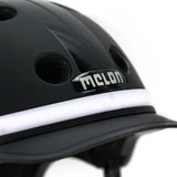 Melon helmet with lighting e-series black ice xl-xxl