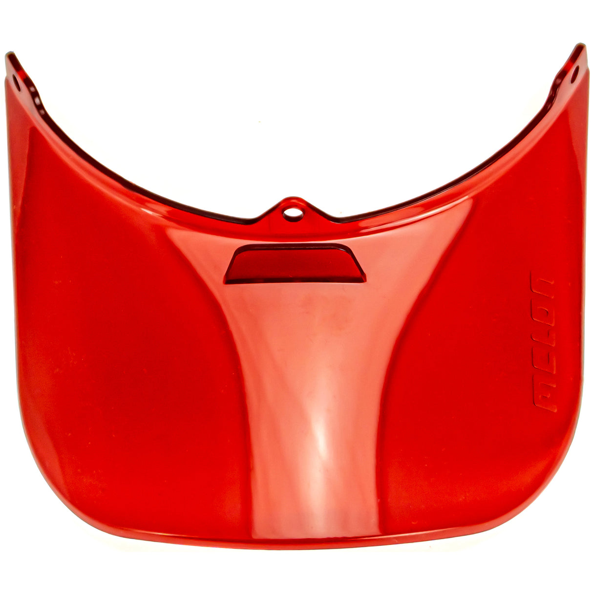 Melon helmet visor visa visor uv400 red transparent