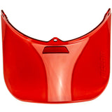 Melon helmet visor visa visor uv400 red transparent