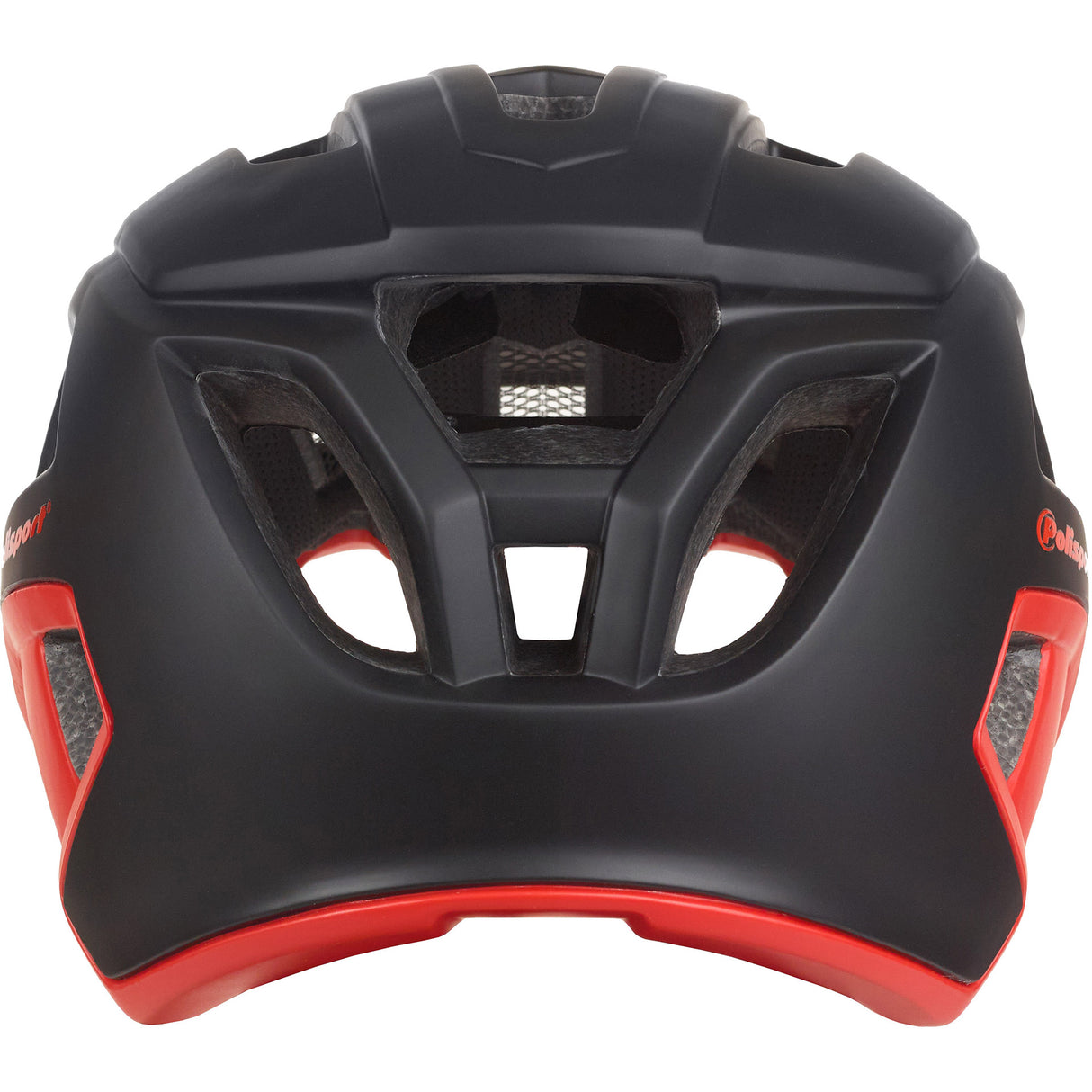 Polisport Mountain Pro Bicycle Casque M 55-58 cm Black Red