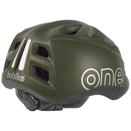 Bobike Kinder helm xs 46-53cm one plus olive Groen