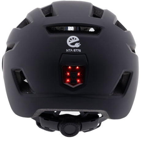 Buzaglo mirage urban helm speed pedelec led 58-61cm mat zwart