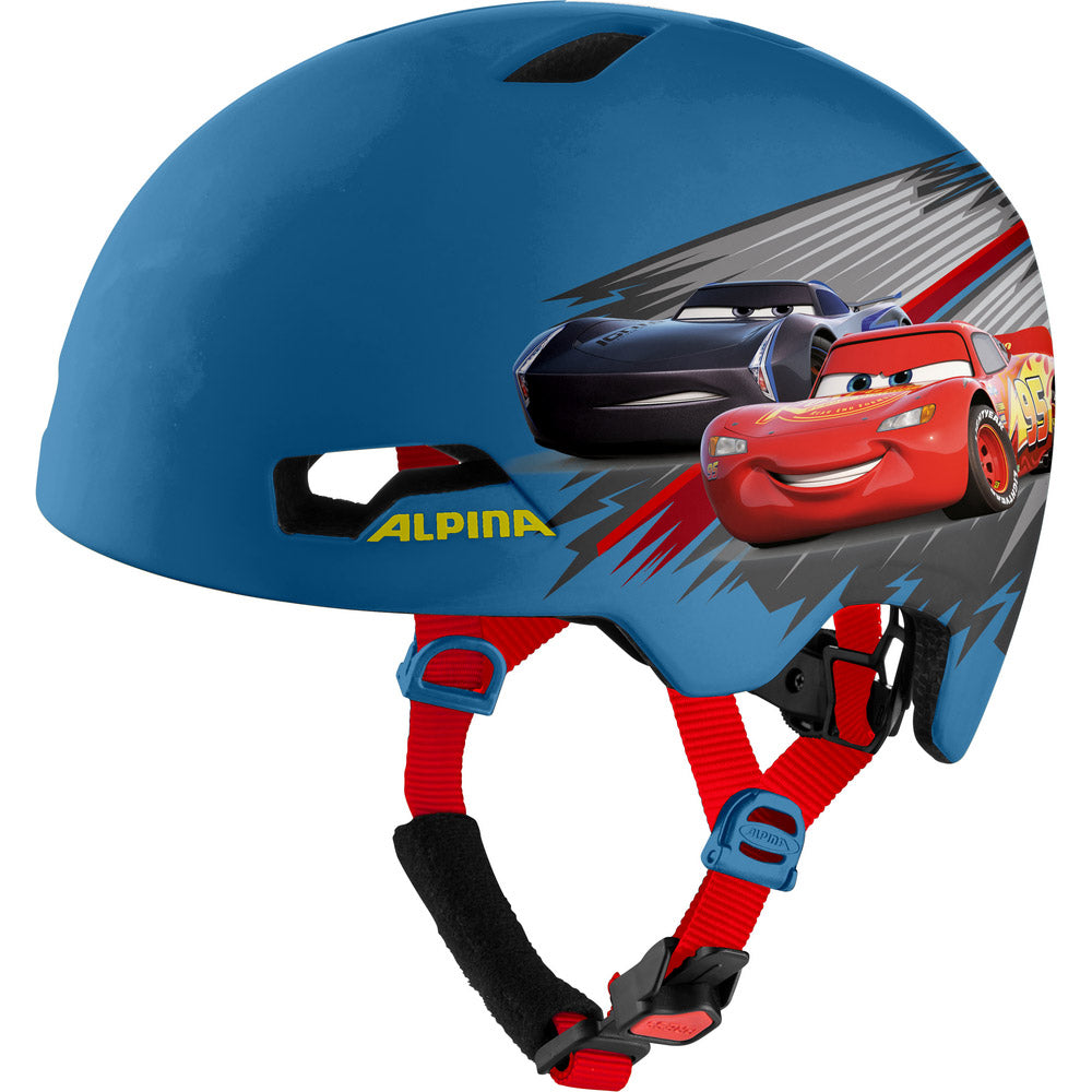 Alpina sports kids' helmet Disney Cars 47-51 matt