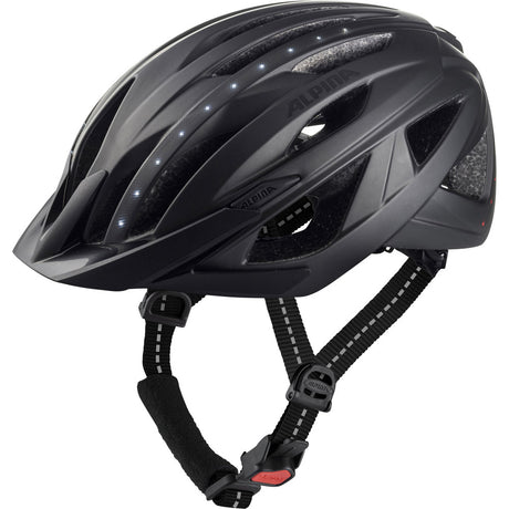 Alpina sport urban hjälm haga led 51-56 matt svart