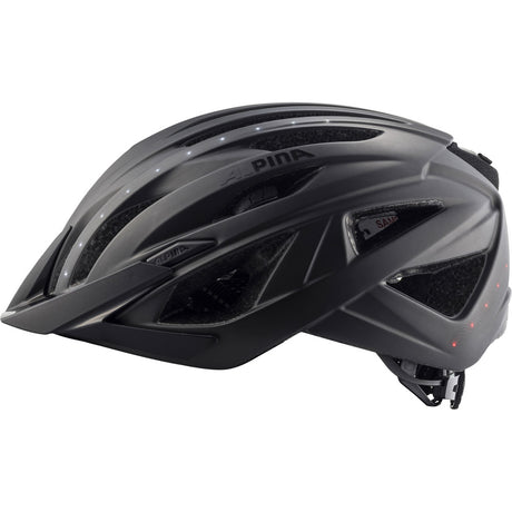 Alpina sport urban hjälm haga led 51-56 matt svart
