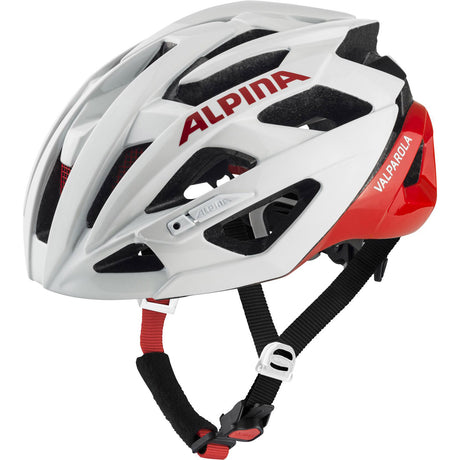 Alpina Sport Tour Helm Valparola 51-56 wäiss Rot