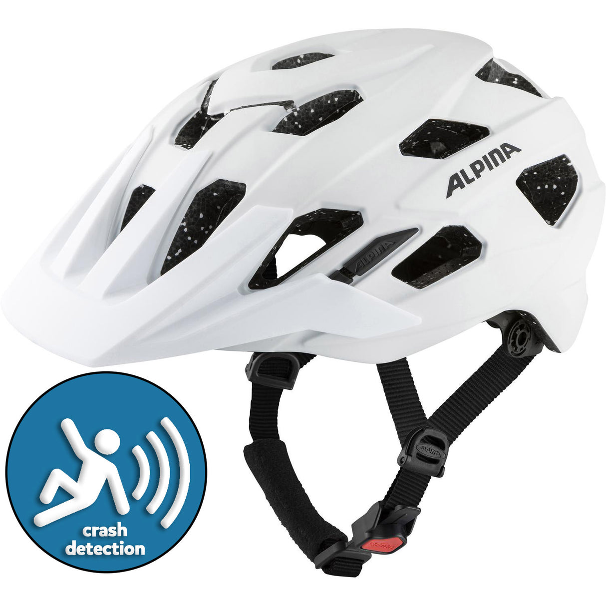 Alpina sports MTB helmet Anzana Tocsen 52-57 matt white