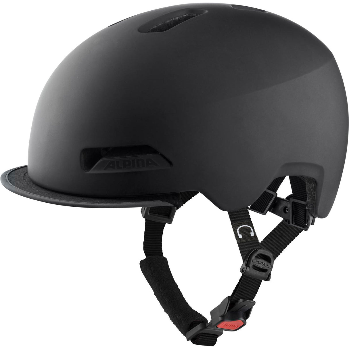 Alpina sports urban helmet brooklyn 57-61 matt black