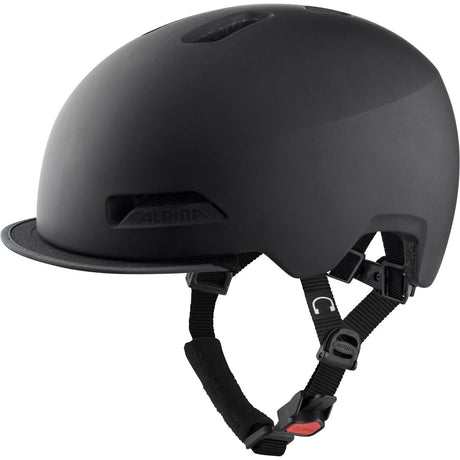 Alpina sports urban hjelm brooklyn 57-61 mat sort