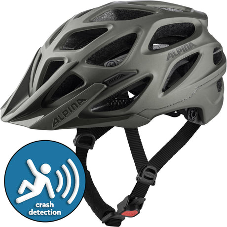 Alpina sports mtb helmet mythos 3.0 tocsen 52-57 matte grey