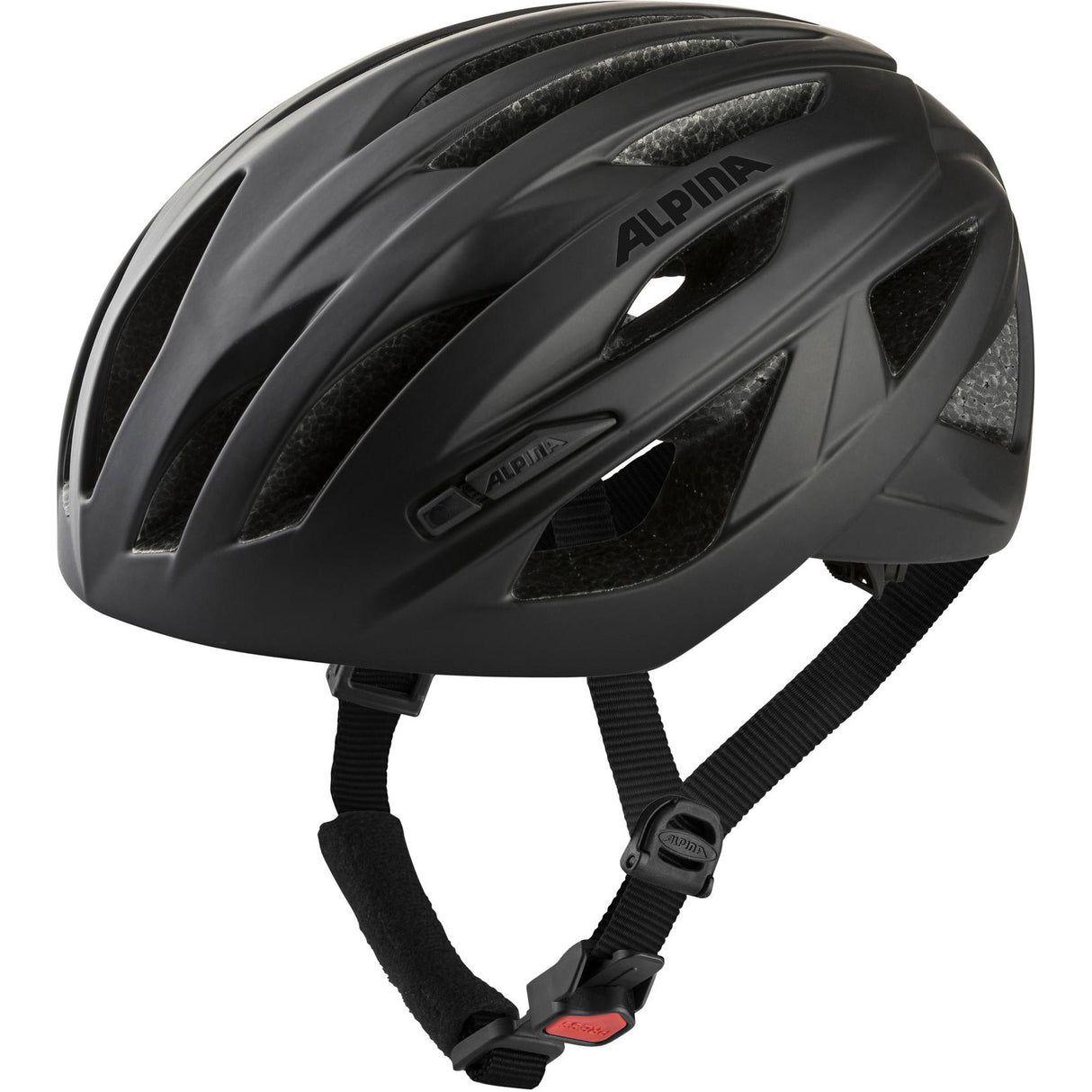 Olympic Sportswear Path Helm Unisex Mat black size 51-56 cm (s)