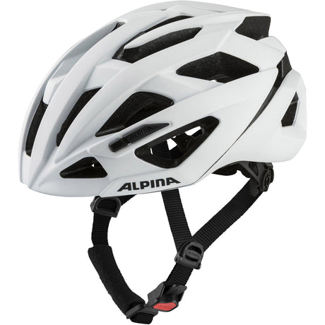 Alpina sports racing helmet Valparola 51-56 matt white