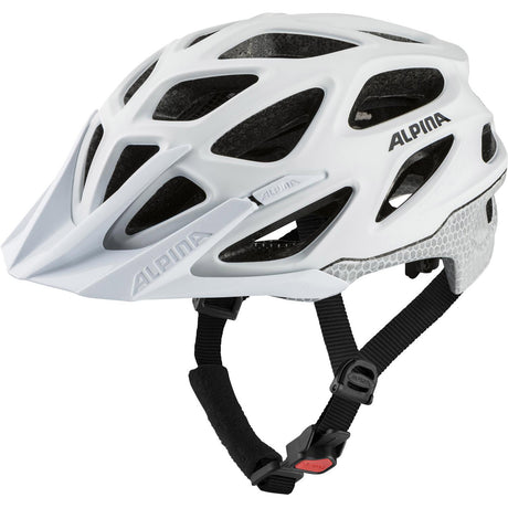 Alpina sports MTB helmet Mythos reflective 52-57 white