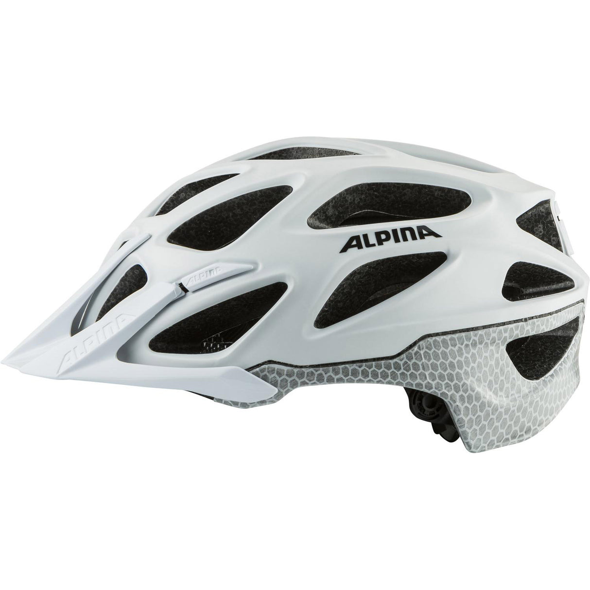 Alpina sports MTB helmet Mythos reflective 52-57 white