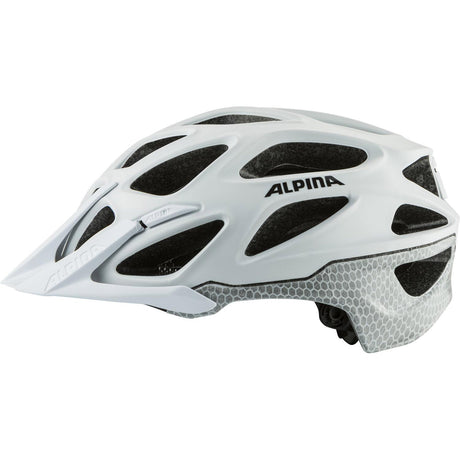 Alpina sports MTB helmet Mythos reflective 52-57 white