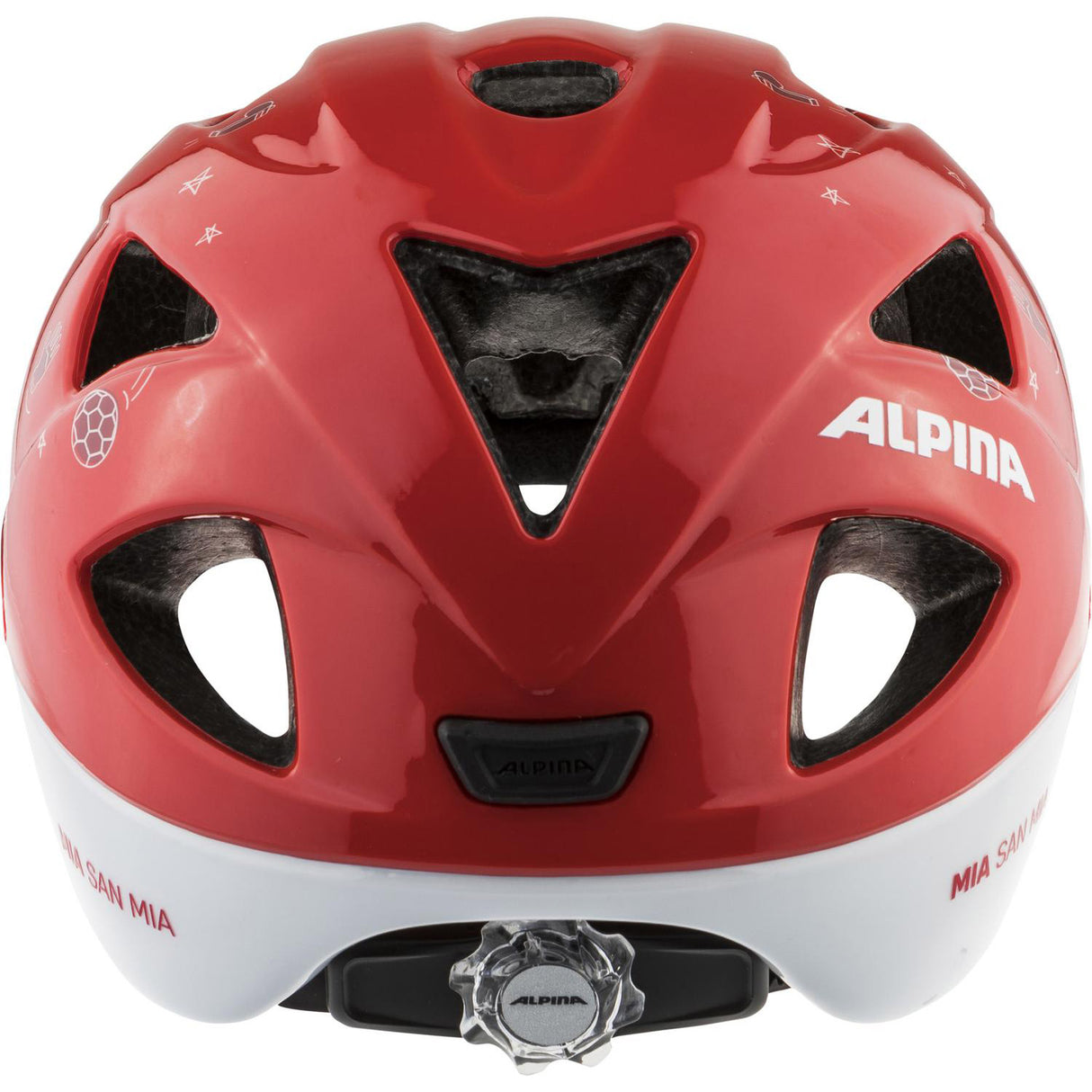 Alpina sports children's helmet ximo fcb 45-49 gloss