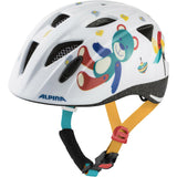 Alpina sports children's helmet ximo white bear 49-54 gloss
